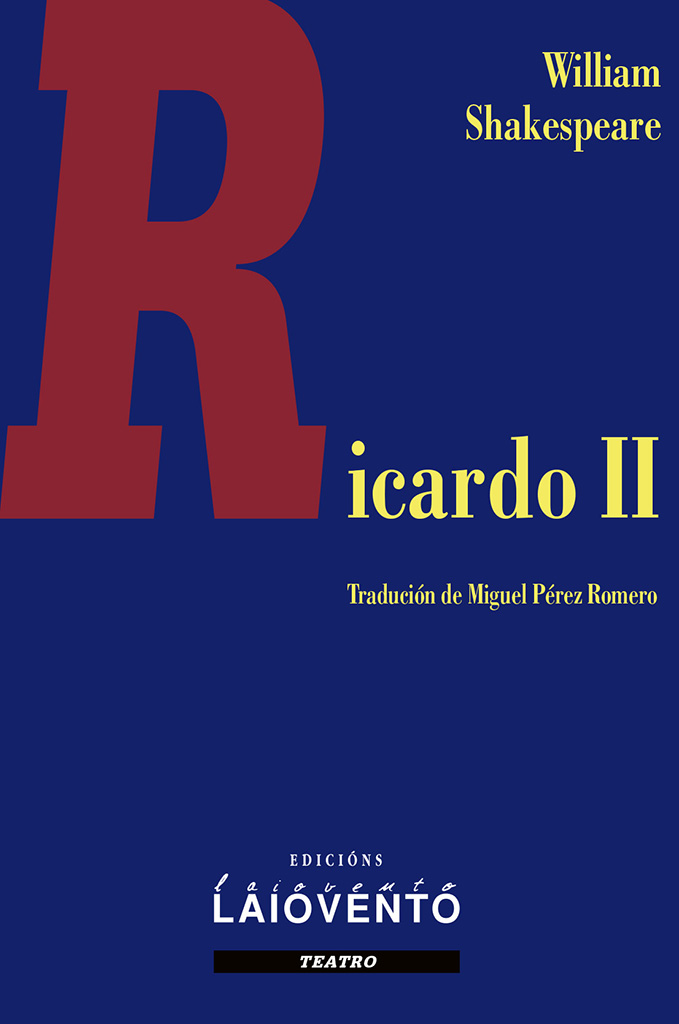 Novidade editorial: "RICARDO II"
